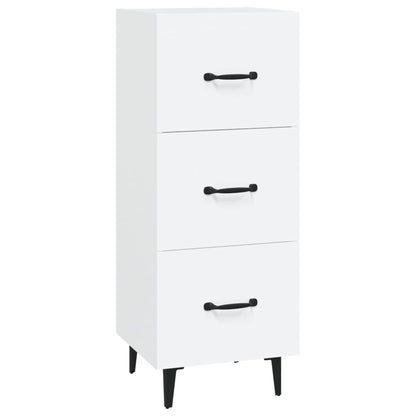 Sideboard Weiß 34,5x34x90 cm Holzwerkstoff - Pazzar.ch