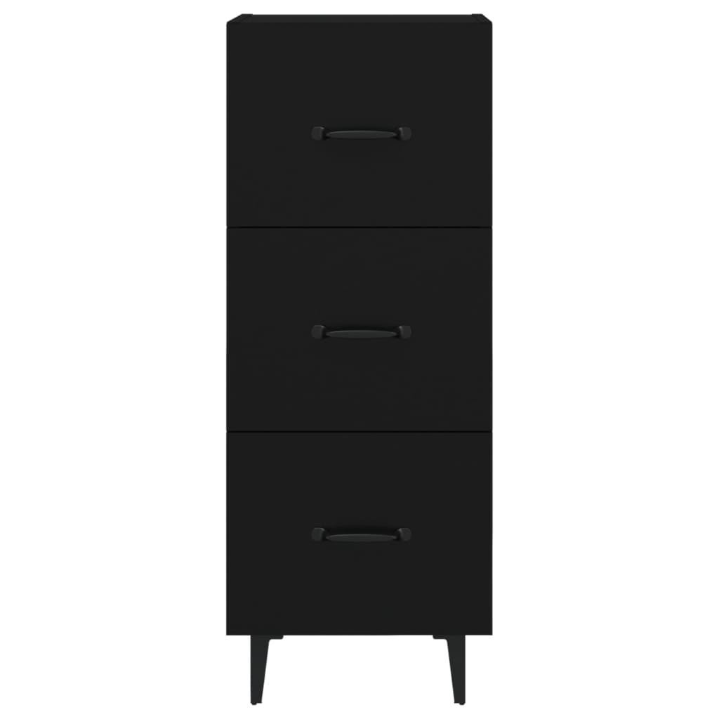 Sideboard Schwarz 34,5x34x90 cm Holzwerkstoff - Pazzar.ch