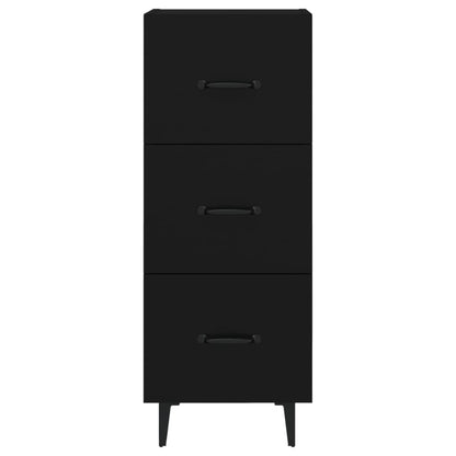 Sideboard Schwarz 34,5x34x90 cm Holzwerkstoff - Pazzar.ch