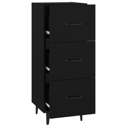 Sideboard Schwarz 34,5x34x90 cm Holzwerkstoff - Pazzar.ch