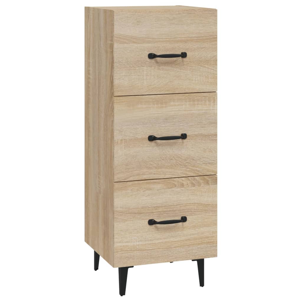 Sideboard Sonoma-Eiche 34,5x34x90 cm Holzwerkstoff - Pazzar.ch
