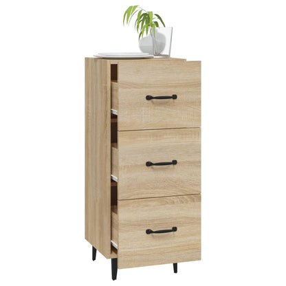 Sideboard Sonoma-Eiche 34,5x34x90 cm Holzwerkstoff - Pazzar.ch