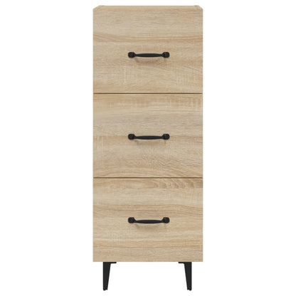 Sideboard Sonoma-Eiche 34,5x34x90 cm Holzwerkstoff - Pazzar.ch