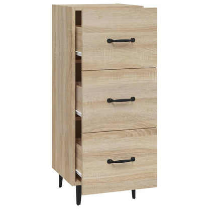 Sideboard Sonoma-Eiche 34,5x34x90 cm Holzwerkstoff - Pazzar.ch