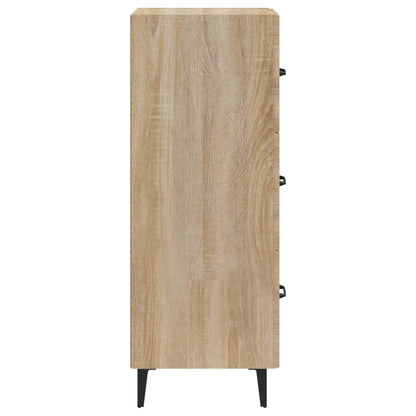 Sideboard Sonoma-Eiche 34,5x34x90 cm Holzwerkstoff - Pazzar.ch