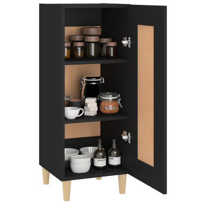 Sideboard Schwarz 34,5x34x90 cm Holzwerkstoff - Pazzar.ch