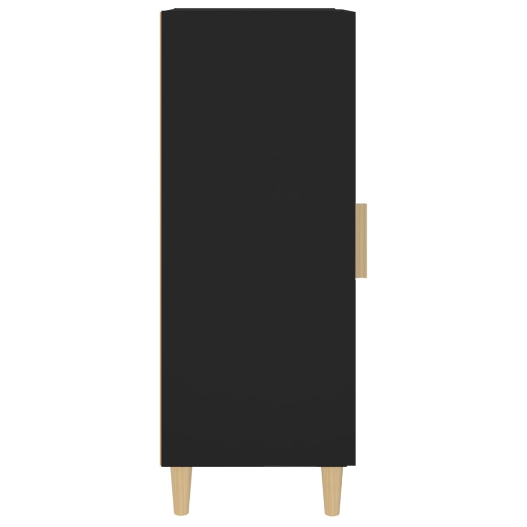 Sideboard Schwarz 34,5x34x90 cm Holzwerkstoff - Pazzar.ch