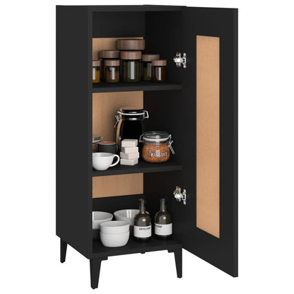 Sideboard Schwarz 34,5x34x90 cm Holzwerkstoff - Pazzar.ch