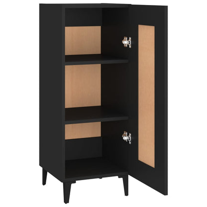 Sideboard Schwarz 34,5x34x90 cm Holzwerkstoff - Pazzar.ch