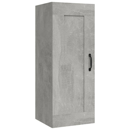 Hängeschrank Betongrau 35x34x90 cm Holzwerkstoff - Pazzar.ch