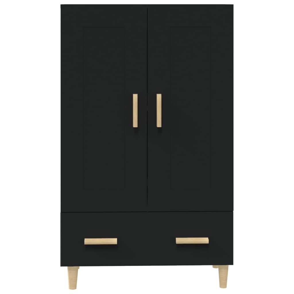 Highboard Schwarz 70x31x115 cm Holzwerkstoff - Pazzar.ch