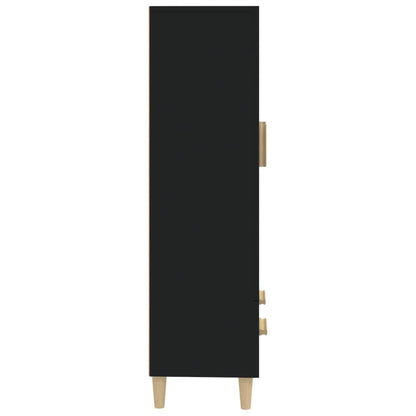 Highboard Schwarz 70x31x115 cm Holzwerkstoff - Pazzar.ch