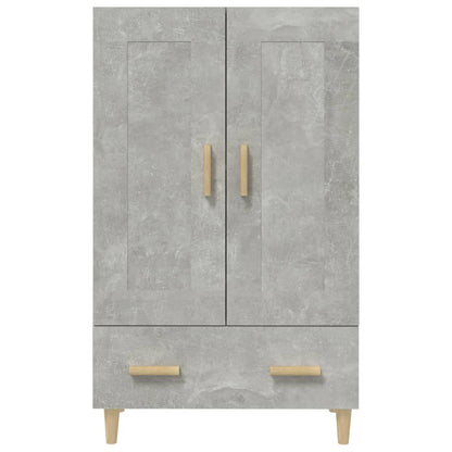 Highboard Betongrau 70x31x115 cm Holzwerkstoff - Pazzar.ch