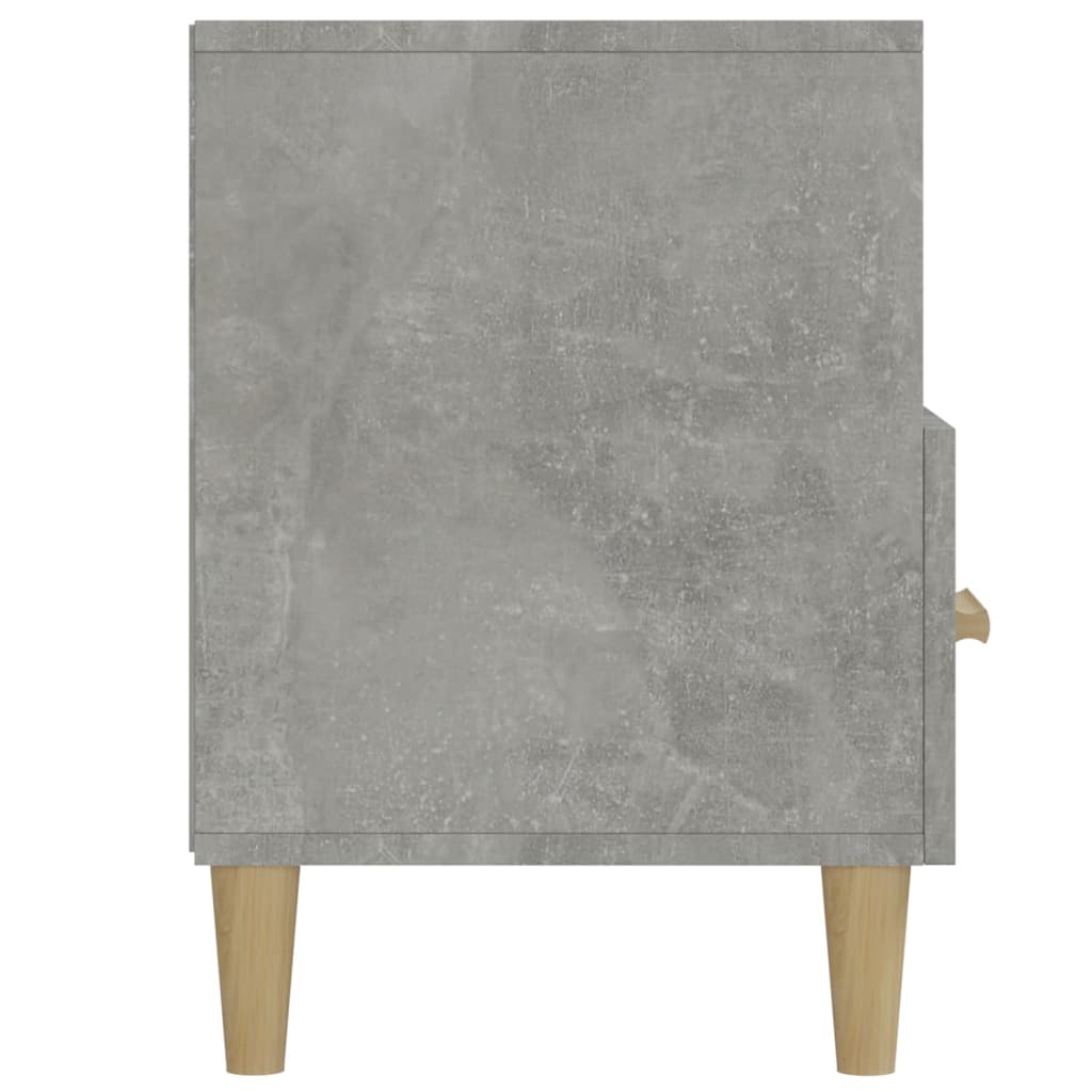 TV-Schrank Betongrau 102x36x50 cm Holzwerkstoff - Pazzar.ch