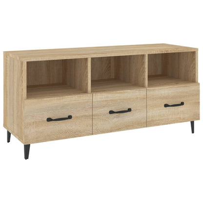TV-Schrank Sonoma-Eiche 102x35x50 cm Holzwerkstoff - Pazzar.ch