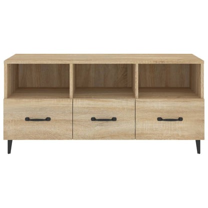 TV-Schrank Sonoma-Eiche 102x35x50 cm Holzwerkstoff - Pazzar.ch