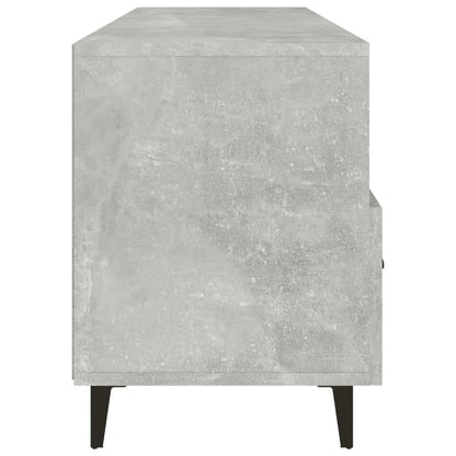 TV-Schrank Betongrau 102x35x50 cm Holzwerkstoff - Pazzar.ch
