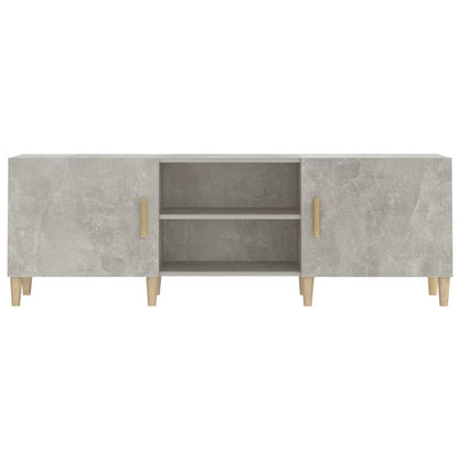 TV-Schrank Betongrau 150x30x50 cm Holzwerkstoff - Pazzar.ch
