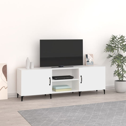 TV-Schrank Weiß 150x30x50 cm Holzwerkstoff - Pazzar.ch