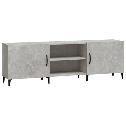 TV-Schrank Betongrau 150x30x50 cm Holzwerkstoff - Pazzar.ch