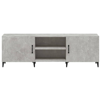 TV-Schrank Betongrau 150x30x50 cm Holzwerkstoff - Pazzar.ch