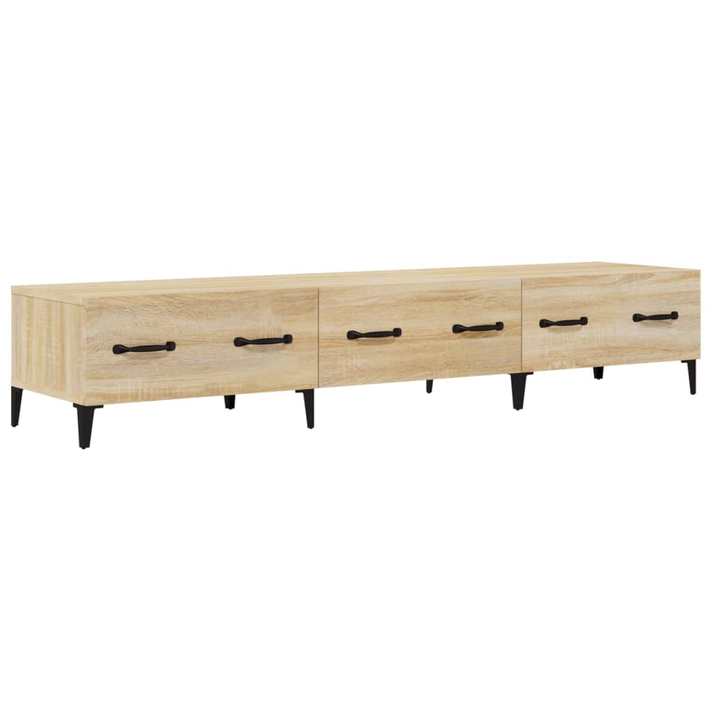 TV-Schrank Sonoma-Eiche 150x34,5x30 cm Holzwerkstoff - Pazzar.ch