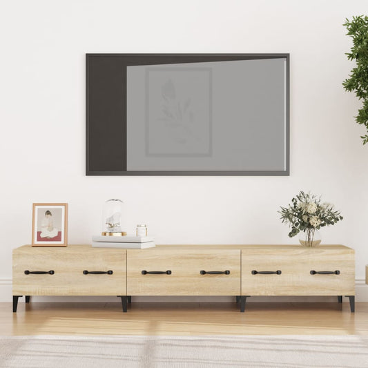 TV-Schrank Sonoma-Eiche 150x34,5x30 cm Holzwerkstoff - Pazzar.ch