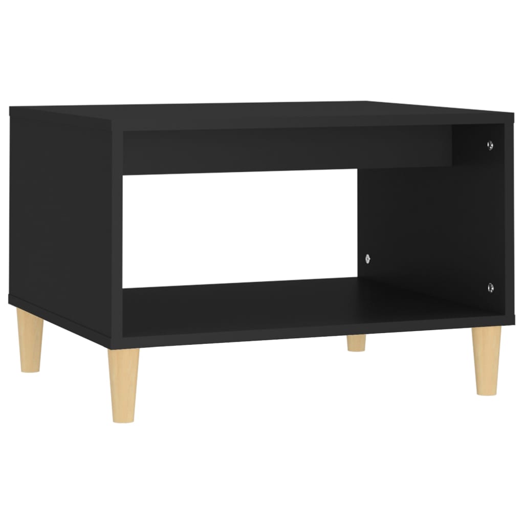 Couchtisch Schwarz 60x50x40 cm Holzwerkstoff - Pazzar.ch