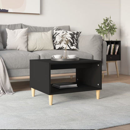 Couchtisch Schwarz 60x50x40 cm Holzwerkstoff - Pazzar.ch