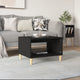 Couchtisch Schwarz 60x50x40 cm Holzwerkstoff