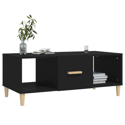 Couchtisch Schwarz 102x50x40 cm Holzwerkstoff - Pazzar.ch