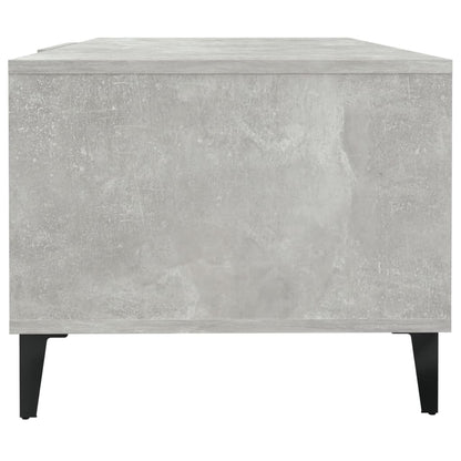 Couchtisch Betongrau 102x50x40 cm Holzwerkstoff - Pazzar.ch