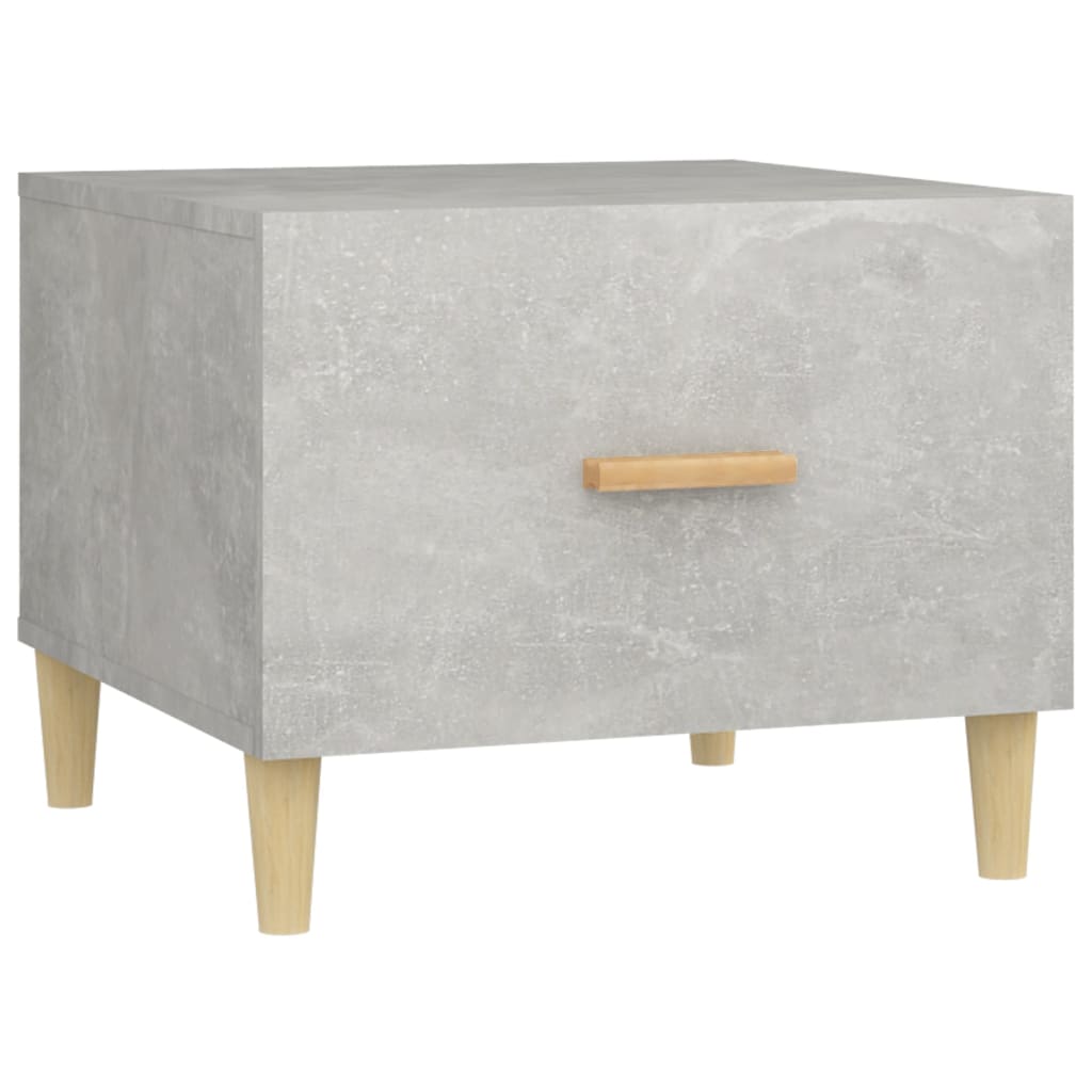 Couchtisch Betongrau 50x50x40 m Holzwerkstoff - Pazzar.ch