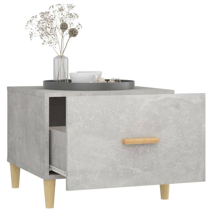 Couchtisch Betongrau 50x50x40 m Holzwerkstoff - Pazzar.ch