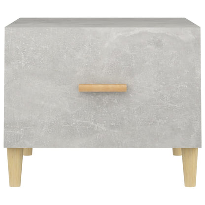 Couchtisch Betongrau 50x50x40 m Holzwerkstoff - Pazzar.ch