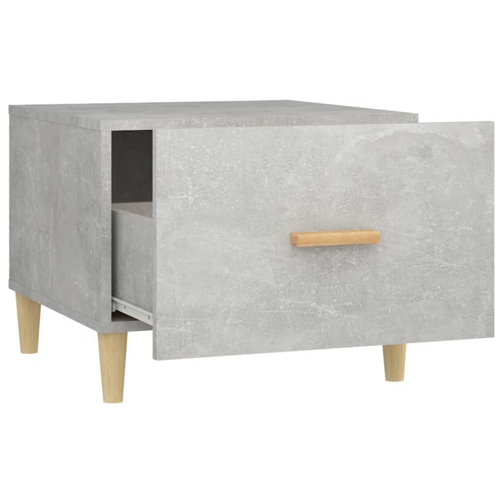 Couchtisch Betongrau 50x50x40 m Holzwerkstoff - Pazzar.ch