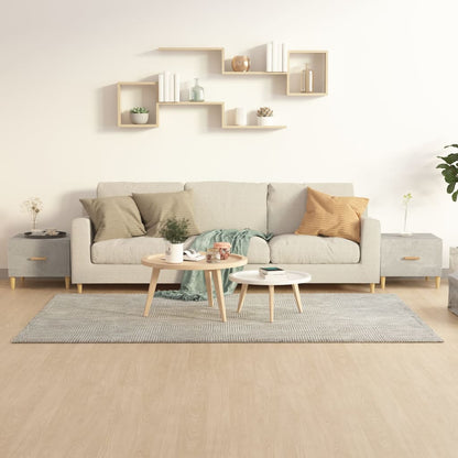Couchtische 2 Stk. Betongrau 50x50x40 cm Holzwerkstoff - Pazzar.ch