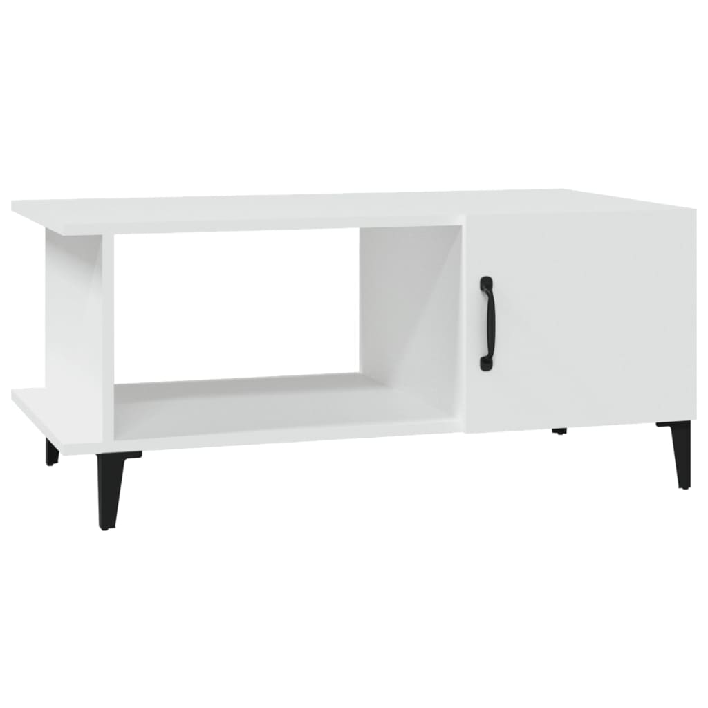 Couchtisch Weiß 90x50x40 cm Holzwerkstoff - Pazzar.ch