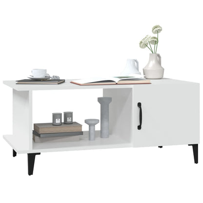 Couchtisch Weiß 90x50x40 cm Holzwerkstoff - Pazzar.ch