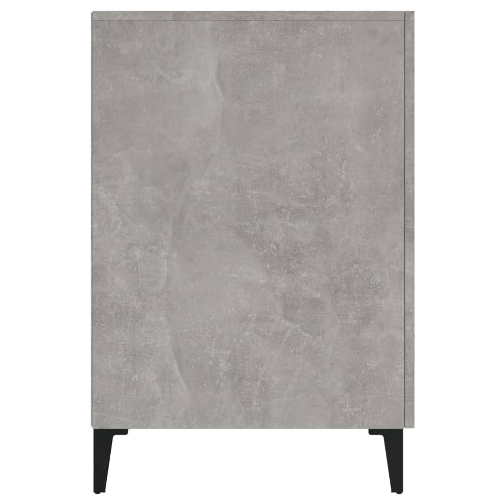 Schreibtisch Betongrau 140x50x75 cm Holzwerkstoff - Pazzar.ch