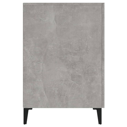 Schreibtisch Betongrau 140x50x75 cm Holzwerkstoff - Pazzar.ch
