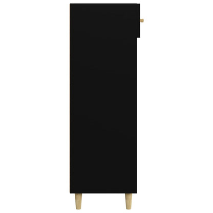 Schuhschrank Schwarz 60x35x105 cm Holzwerkstoff - Pazzar.ch