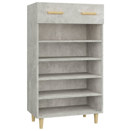 Schuhschrank Betongrau 60x35x105 cm Holzwerkstoff - Pazzar.ch