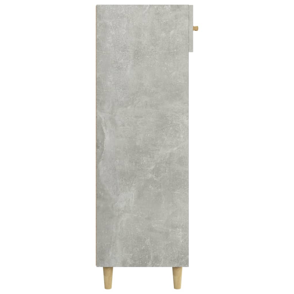 Schuhschrank Betongrau 60x35x105 cm Holzwerkstoff - Pazzar.ch