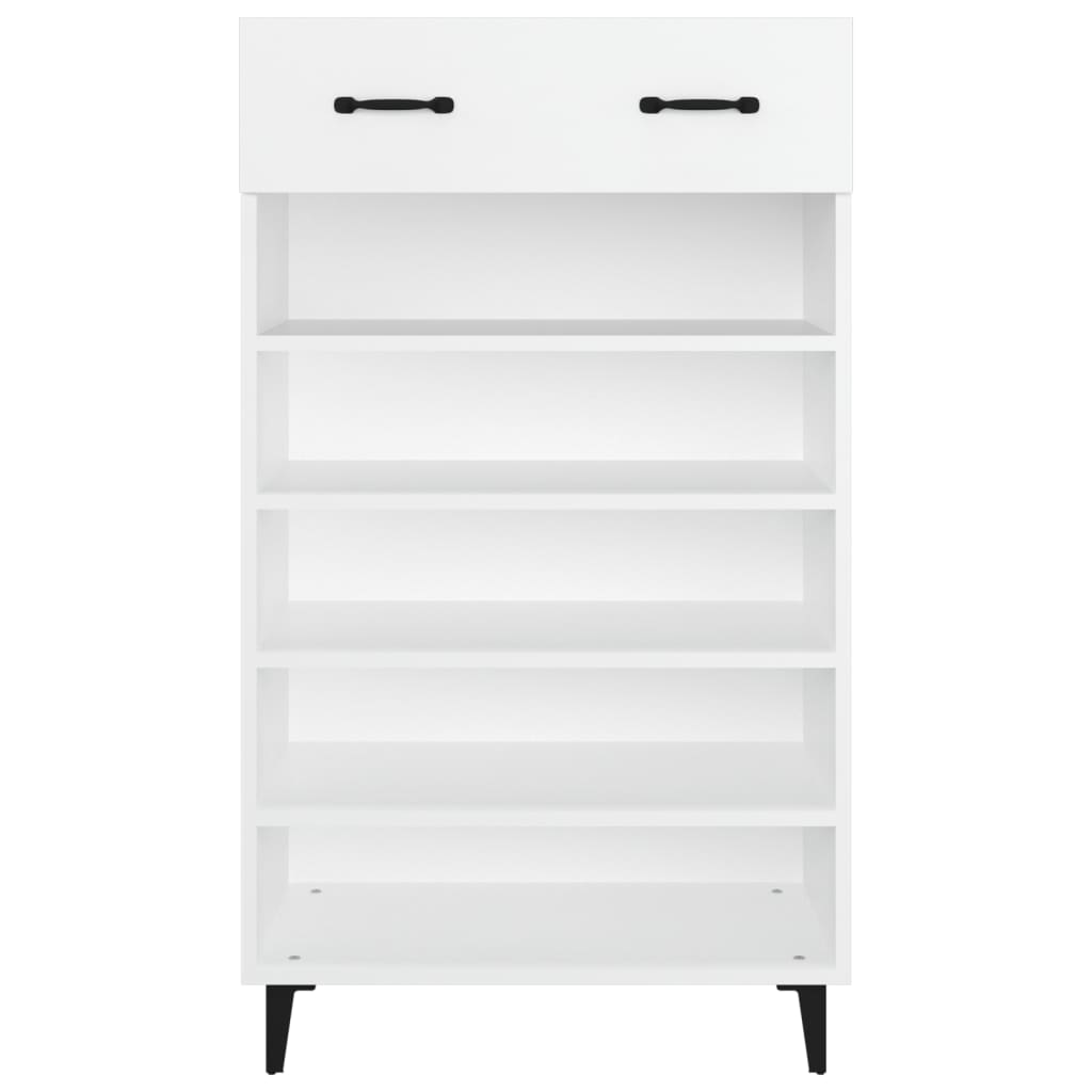 Schuhschrank Weiß 60x35x105 cm Holzwerkstoff - Pazzar.ch