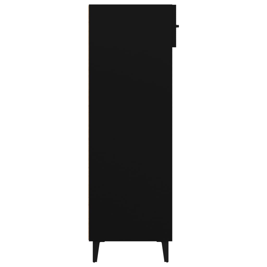 Schuhschrank Schwarz 60x35x105 cm Holzwerkstoff - Pazzar.ch