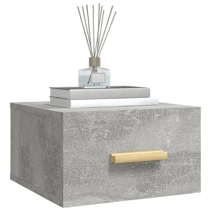 Wand-Nachttisch Betongrau 35x35x20 cm - Pazzar.ch
