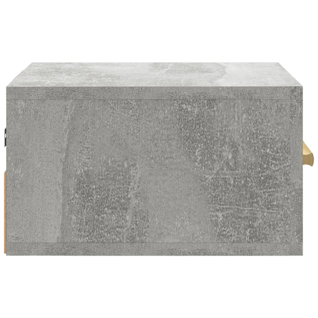 Wand-Nachttisch Betongrau 35x35x20 cm - Pazzar.ch