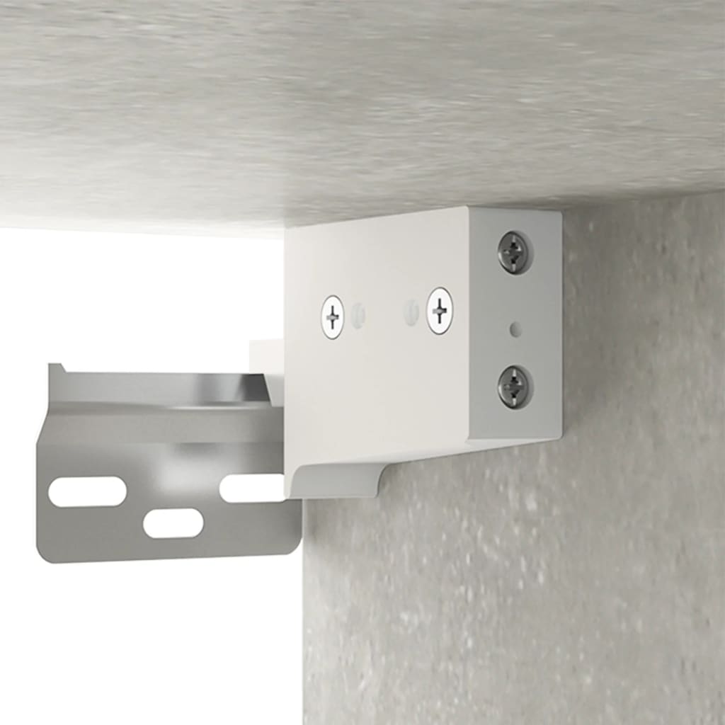 Wand-Nachttisch Betongrau 35x35x20 cm - Pazzar.ch