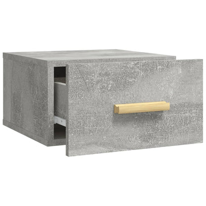 Wand-Nachttische 2 Stk. Betongrau 35x35x20 cm - Pazzar.ch